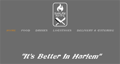 Desktop Screenshot of harlembarbq.com